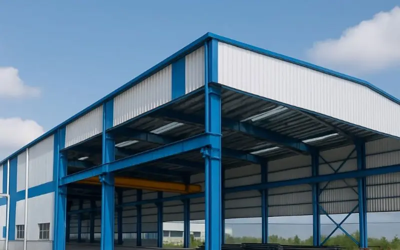 Heavy-Duty Pre-Engineered Steel Factory & Warehouse Structures