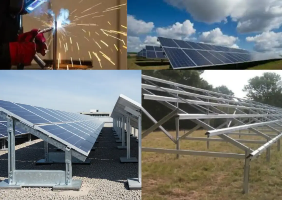Custom Solar Panel Mounting Frames & Ground-Mount Structures